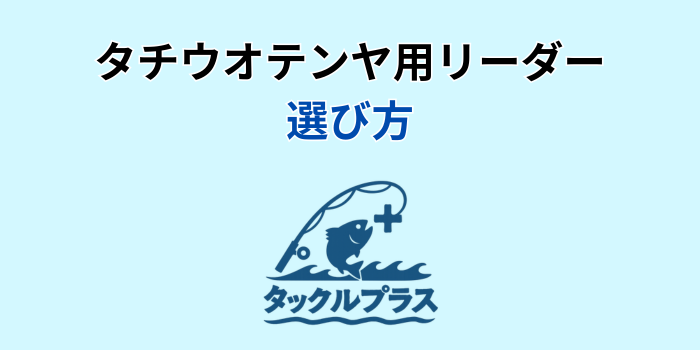 太刀魚 テンヤ リーダー